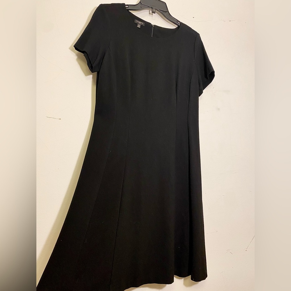 NWOT Talbots 10P Classic Black Dress